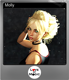 Series 1 - Card 4 of 7 - Molly