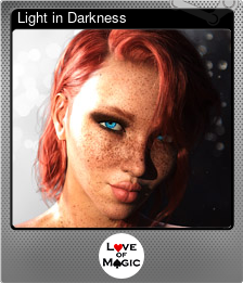 Series 1 - Card 3 of 7 - Light in Darkness