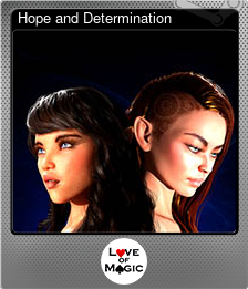 Series 1 - Card 6 of 7 - Hope and Determination