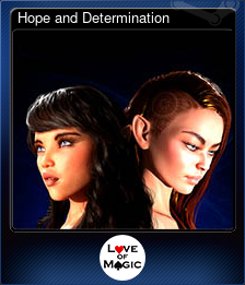 Series 1 - Card 6 of 7 - Hope and Determination