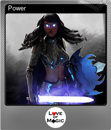 Series 1 - Card 7 of 7 - Power