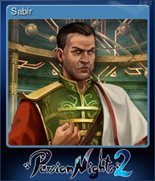 Series 1 - Card 3 of 5 - Sabir