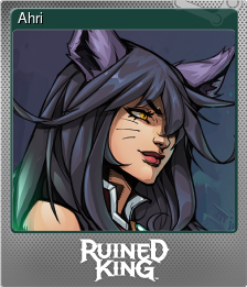 Series 1 - Card 5 of 10 - Ahri