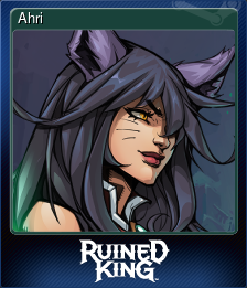 Series 1 - Card 5 of 10 - Ahri