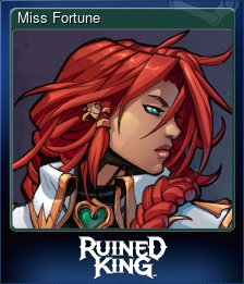 Series 1 - Card 6 of 10 - Miss Fortune