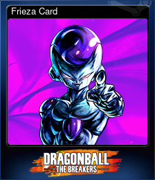 Series 1 - Card 8 of 12 - Frieza Card