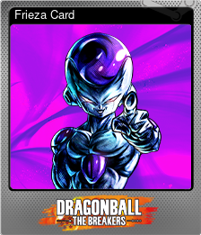 Series 1 - Card 8 of 12 - Frieza Card
