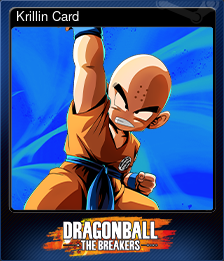 Series 1 - Card 9 of 12 - Krillin Card