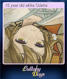 Series 1 - Card 6 of 9 - 15 year old white Odette