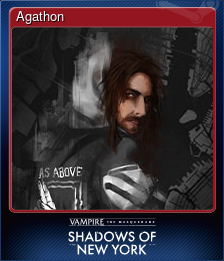 Series 1 - Card 1 of 8 - Agathon