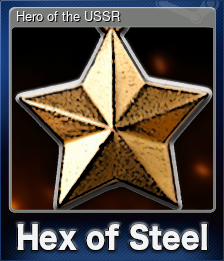 Series 1 - Card 4 of 7 - Hero of the USSR