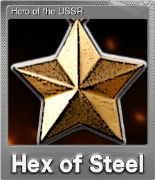 Series 1 - Card 4 of 7 - Hero of the USSR