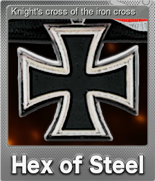 Series 1 - Card 2 of 7 - Knight's cross of the iron cross