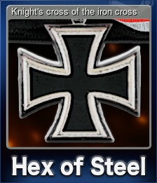 Series 1 - Card 2 of 7 - Knight's cross of the iron cross