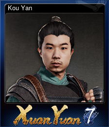 Series 1 - Card 9 of 12 - Kou Yan