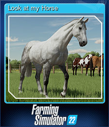 Series 1 - Card 1 of 8 - Look at my Horse