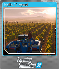 Series 1 - Card 6 of 8 - Idyllic Vineyard