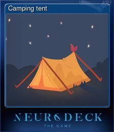 Series 1 - Card 2 of 8 - Camping tent