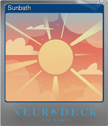 Series 1 - Card 7 of 8 - Sunbath
