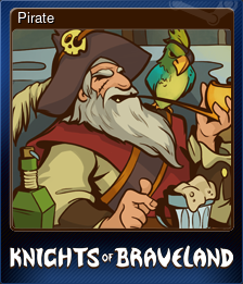 Series 1 - Card 5 of 7 - Pirate