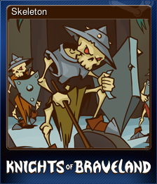 Series 1 - Card 7 of 7 - Skeleton