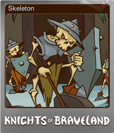 Series 1 - Card 7 of 7 - Skeleton