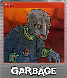 Series 1 - Card 3 of 10 - Alien