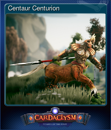 Series 1 - Card 6 of 8 - Centaur Centurion