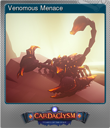 Series 1 - Card 7 of 8 - Venomous Menace