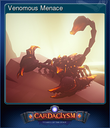 Series 1 - Card 7 of 8 - Venomous Menace