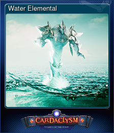 Series 1 - Card 3 of 8 - Water Elemental