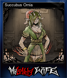 Series 1 - Card 5 of 5 - Succubus Ornia