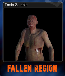 Series 1 - Card 5 of 5 - Toxic Zombie