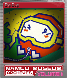 Series 1 - Card 4 of 5 - Dig Dug