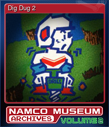 Series 1 - Card 4 of 6 - Dig Dug 2