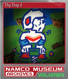 Series 1 - Card 4 of 6 - Dig Dug 2