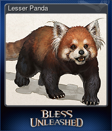 Series 1 - Card 11 of 15 - Lesser Panda
