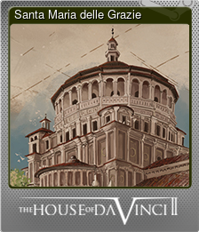 Series 1 - Card 3 of 6 - Santa Maria delle Grazie