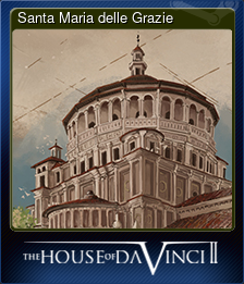 Series 1 - Card 3 of 6 - Santa Maria delle Grazie