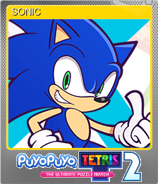 Series 1 - Card 1 of 15 - SONIC