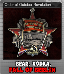 Series 1 - Card 4 of 8 - Order of October Revolution
