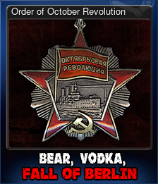 Series 1 - Card 4 of 8 - Order of October Revolution