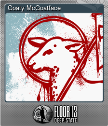 Series 1 - Card 4 of 5 - Goaty McGoatface