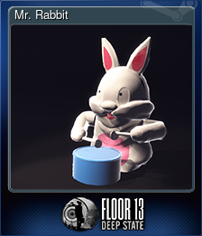 Series 1 - Card 5 of 5 - Mr. Rabbit
