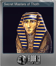 Series 1 - Card 1 of 5 - Secret Masters of Thoth