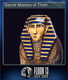 Series 1 - Card 1 of 5 - Secret Masters of Thoth