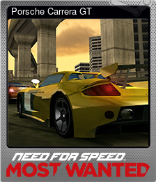 Series 1 - Card 1 of 5 - Porsche Carrera GT