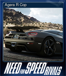 Series 1 - Card 6 of 8 - Agera R Cop