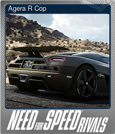 Series 1 - Card 6 of 8 - Agera R Cop