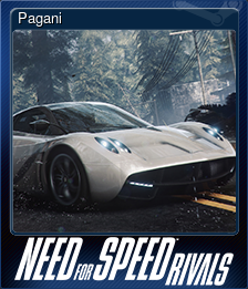 Series 1 - Card 4 of 8 - Pagani